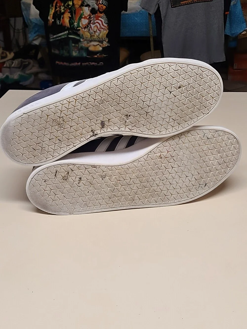 Adidas VL Court 2.0 casual suede low top casual sneakers size 13